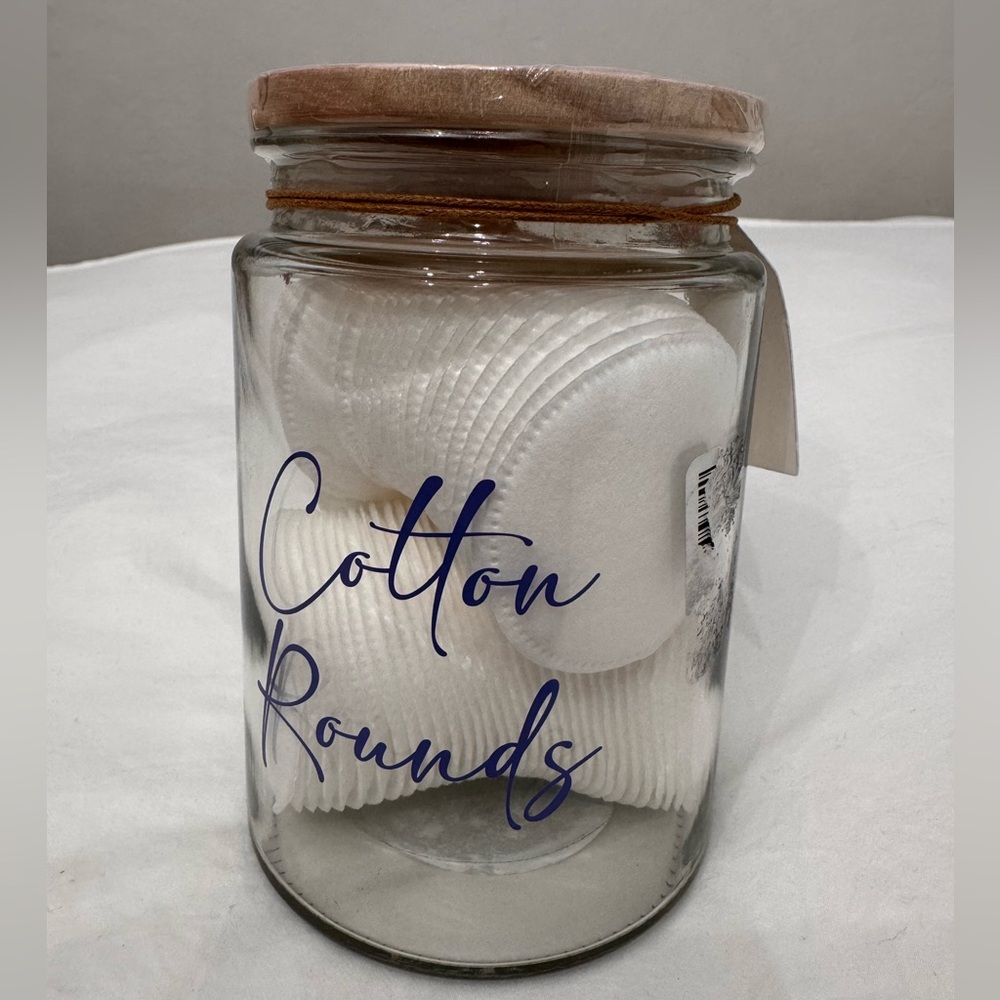 NWT✅ Cotton Pad Jar💕